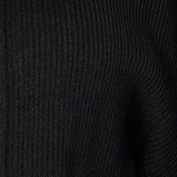 Carla Rockmore Collection Women's Top Sweater Sz XL Crewneck Black A676549 - Picture 2 of 4